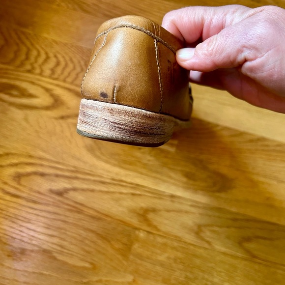 Frye Otis Penny Loafer in Camel size 7.5 leather flats preppy vintage - Picture 7 of 8